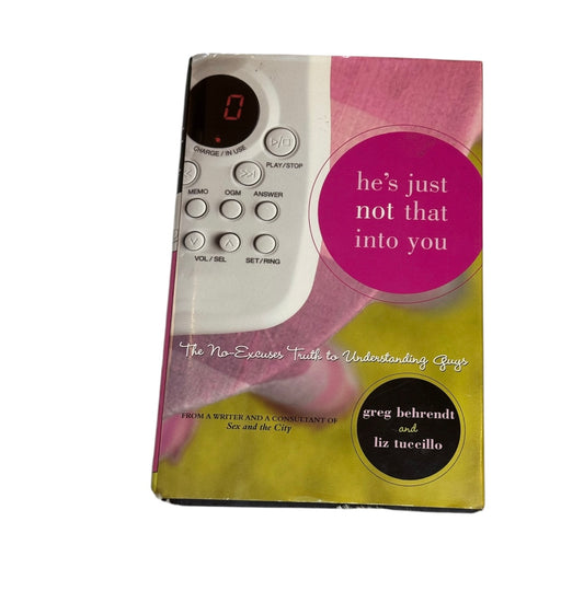Gently Used Copy of “He’s Just Not That Into You” A No Excuses Guide to Understanding Men