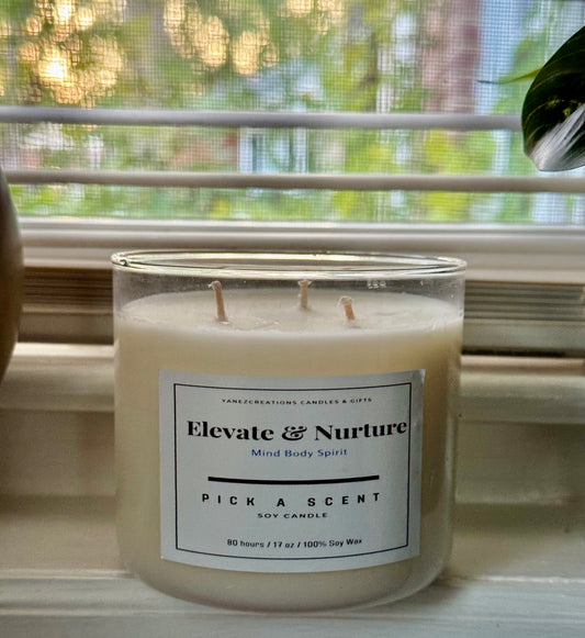 Luxurious Variety 3-Wick Soy Wax Scented Candle (17 oz)